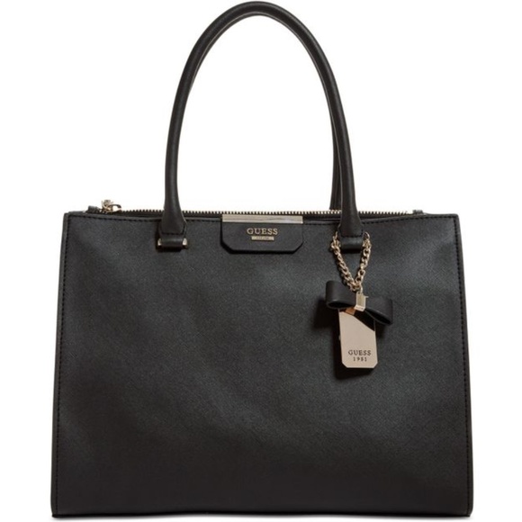 Guess Handbags - Women's GUESS Black Ryann Society Carryall purse